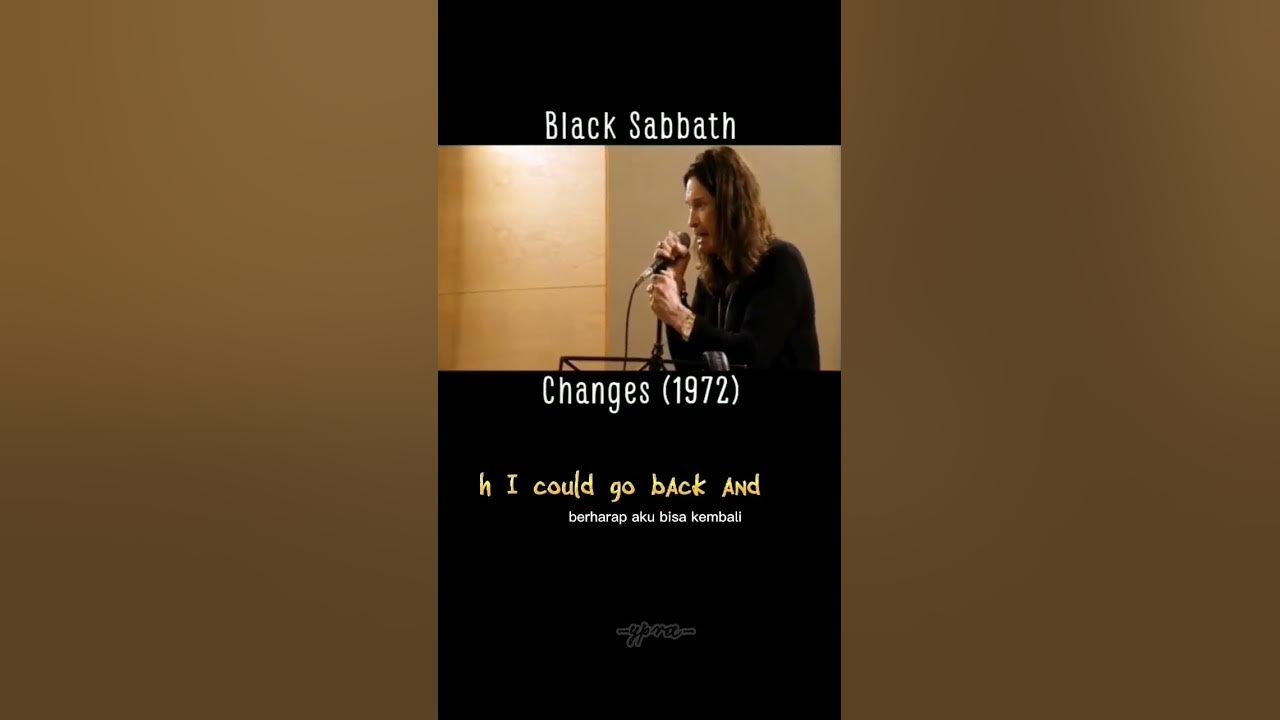 I'm going through changes🔥#Black Sabbath #changes #ozzyosbourne