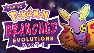 Top 10 Branched Evolution Lines in Pokemon Part 1 Ft. Pokedan