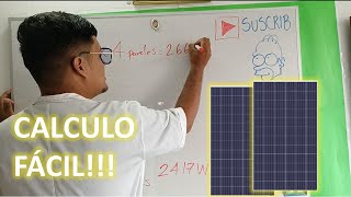 ✅Cuantos paneles solares necesita tu casa calculo con la factura de la LUZ 2023 #solarenergy #2023