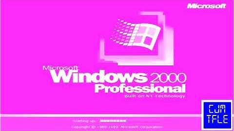 Windows Startup and Shutdown Sounds in Gill Sans MT Chorded