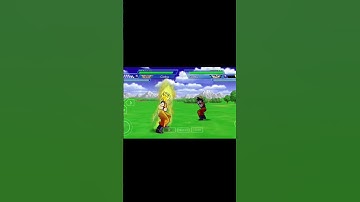DBZ SHIN BUDOKAI 2 GOKU TRANSFORMATION INTO SUPER SAIYAN 2 AND SPECIAL KAMEHAMEHA#dbz #goku #GW TYA
