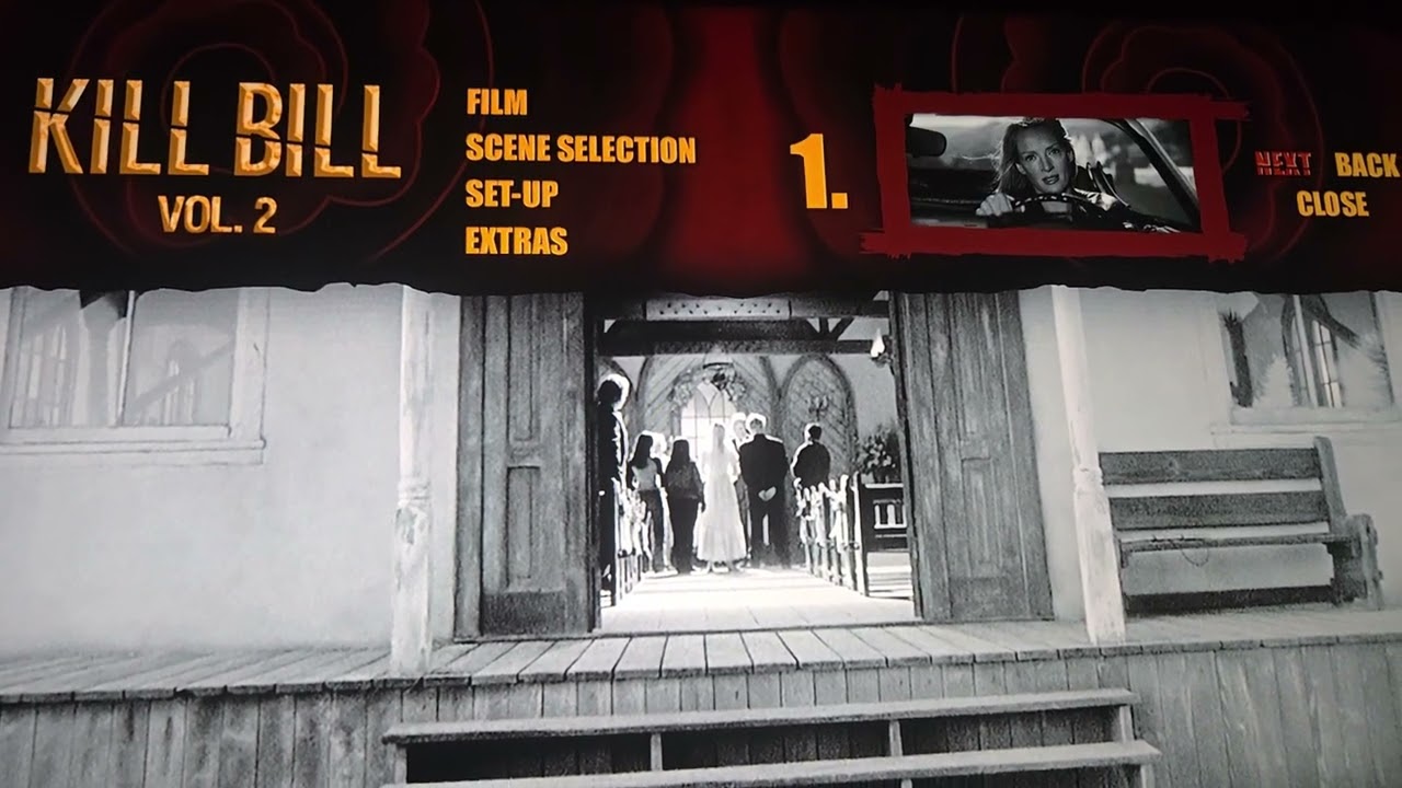 Kill Bill Vol 2 4k UHD Blu-ray 