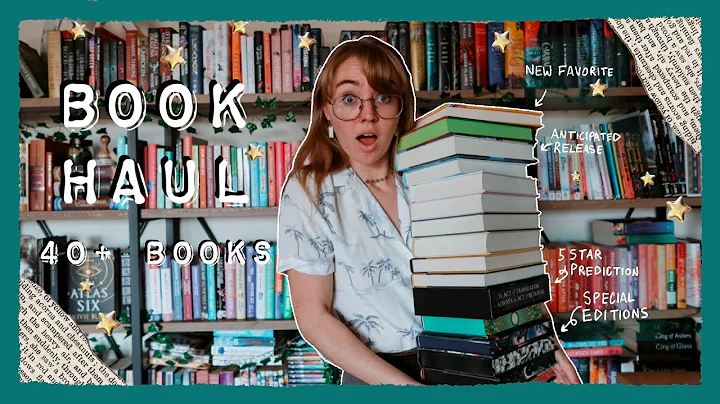 HUGE Book Haul || Over 40 New Books!