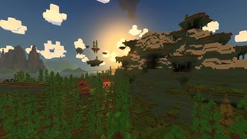 SkySaga (Voxel-Based Sandbox MMO) Gameplay Trailer