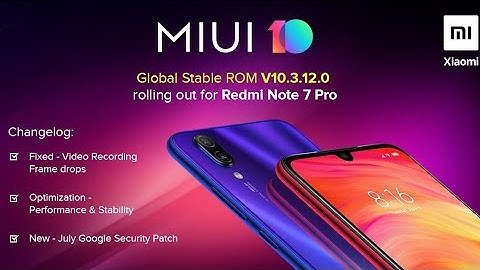 Redmi Note 7 Pro Video Lag (Frame Drop) Fixed 😍 | MIUI 10.3.12.0 Update Nahi Mila??? MUST WATCH !