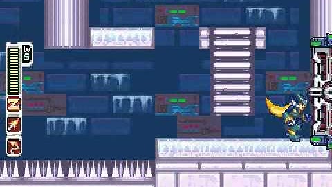 Megaman Zero 2 Speedrun 100 pt Hard Mode Part 14