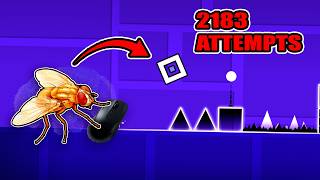 Fruit Fly Brain Beats Geometry Dash (Stereo Madness) screenshot 3