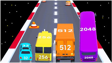 2048 Race - Gameplay Walkthrough - Levels 1-10