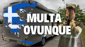 In Grecia il camper non può più PARCHEGGIARE. (Sono sconvolto)