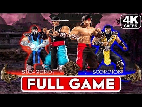 MORTAL KOMBAT SHAOLIN MONKS Scorpion & Sub Zero Gameplay Walkthrough FULL GAME 2 Player Co-Op
