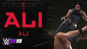 ALI UPDATED ENTRANCE w/GFX (WWE 2K19 MODS)