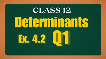 Class 12th chapter 4 exercise 4.2 Q1with concept for session 2025-2026 | Ex: 4.1| Q1| 2025-2026 |