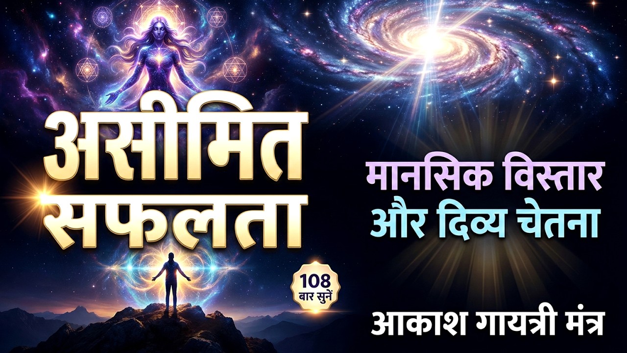 आकाश गायत्री मंत्र: असीमित सफलता, मानसिक विस्तार और दिव्य चेतना का मार्ग | Gayatri Mantra | Vedic