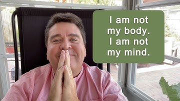 I am not my body  I am not my mind || #nonduality #advaita #identification #identity #self