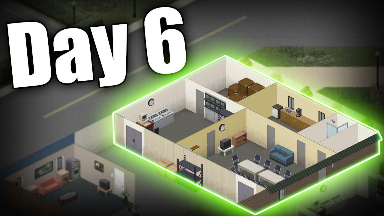 Moving into A Secure MOVIE SET For A Base | Zomboid Studio Challenge #3
