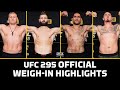 UFC 295 Official Weigh-In Highlights: Two Fighters Miss Weight | Prochazka vs. Pereira