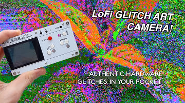 Circuit Bent Glitch Art Camera - LoFi Future Pocket Glitchamatic - Demo Footage