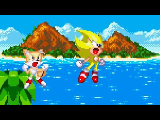 SONIC 2 Super Sonic Modo Dourado Cenas 4K ᴴᴰ 