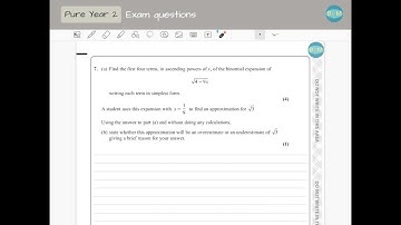 A Level maths June 2022 Question 7 Paper 2 Edexcel