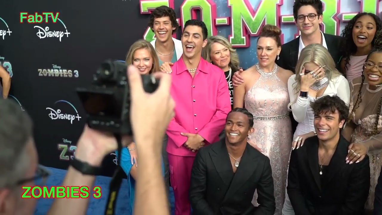 The 'Zombies 3′ Cast Takes On HSMTMTS' 'You Ain't Seen Nothin' Choreo  (Video), Baby Ariel, High School Musical Series, Matt Cornett, Meg  Donnelly, Noah Zulfikar, Pierce Joza, Trevor Tordjman, Zombies