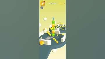 Stack Rider - Gameplay - level 214 (Android, ios)#shorts