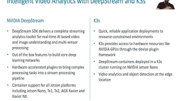 SUSECON 2021 - SPO1163 - Object Detection & Real Time Analytics at the Edge: NVIDIA GPU, K3s Cluster