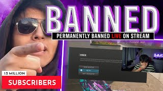 BAMS PERMANENTLY BANNED LIVE ON STREAM