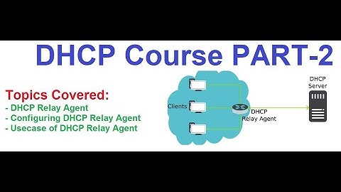 DHCP Course || PART 2 || [TAMIL]