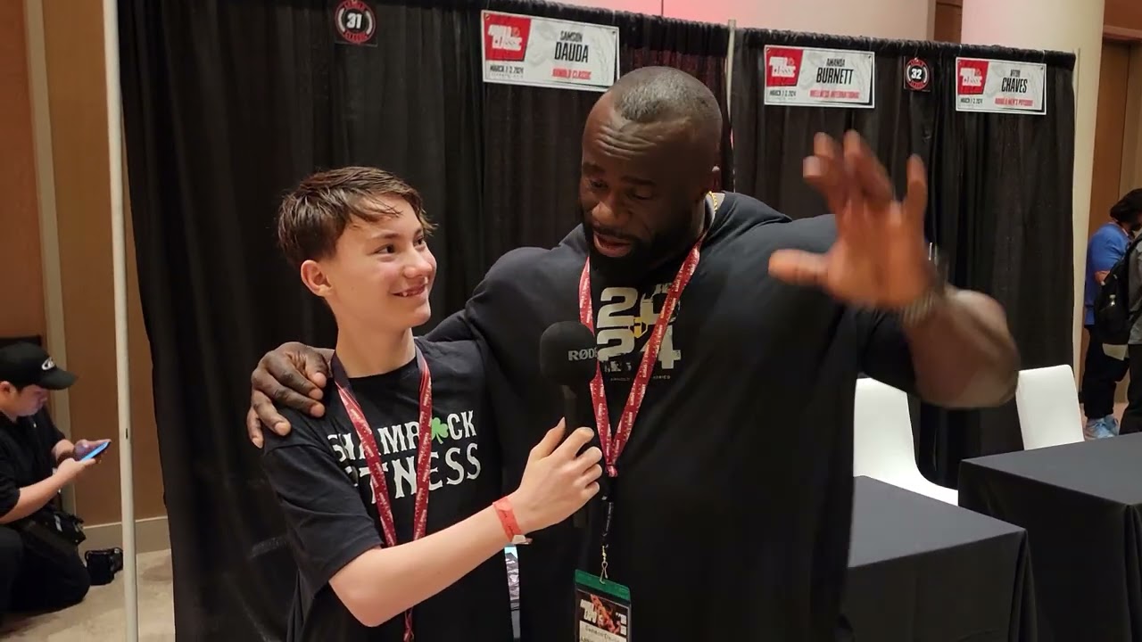 Samson Dauda with Flex Wendel