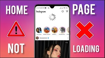 Fix Instagram home page not showing New posts || Solve Instagram homepage not loading issue