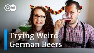 Americans Try Special German Beers Dark, Wheat, Pils - German Beer Taste Test