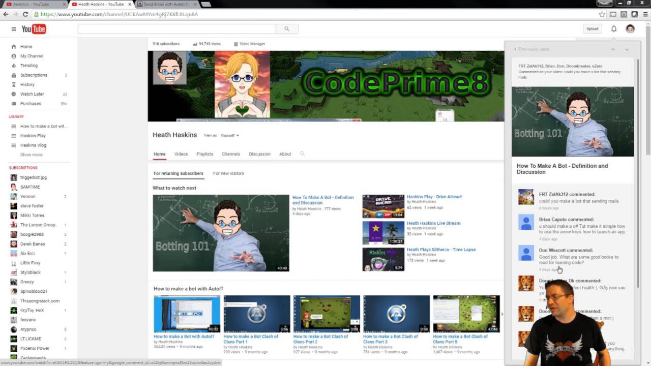 Haskins VLOG - 4/17/2016 - PowerShell Blender Vlog