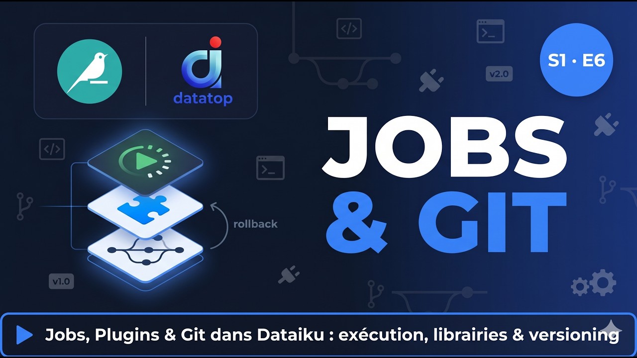 Jobs, Plugins & Git dans Dataiku : Run, librairies & versioning ...