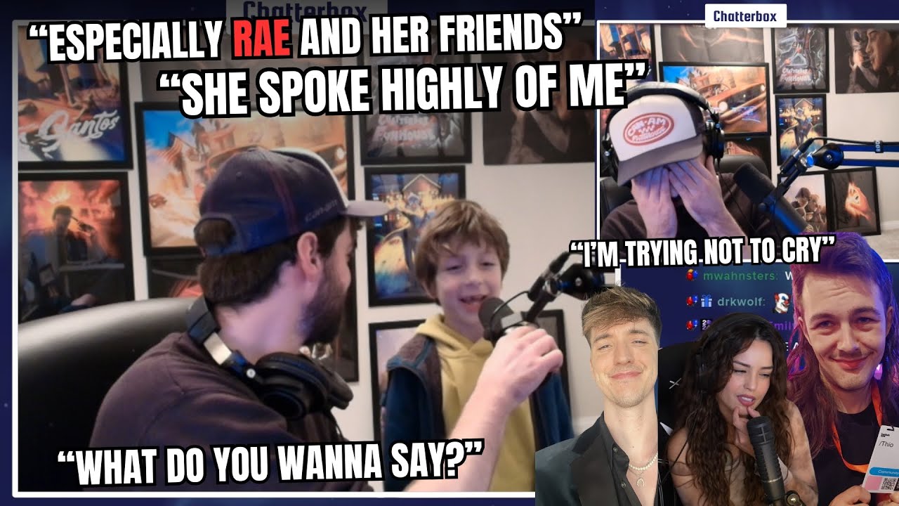 Minibox COMES to Stream + Chatterbox Talks About Valkyrae's IMPACT on his Life and His Journey