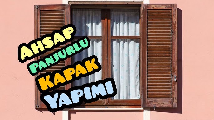 Ahsaptan Panjur Nasil Yapilir Cnc Ile Ahsap Panjur Kapak Youtube