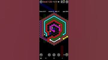 How To Solve Flow Free Hexes Premium 15x15 Mania Level 126 Board Walk Through Solution Walkthrough