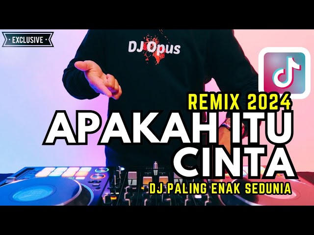 DJ APAKAH ITU CINTA (Slow Bass 2024) DJ Opus Remix class=
