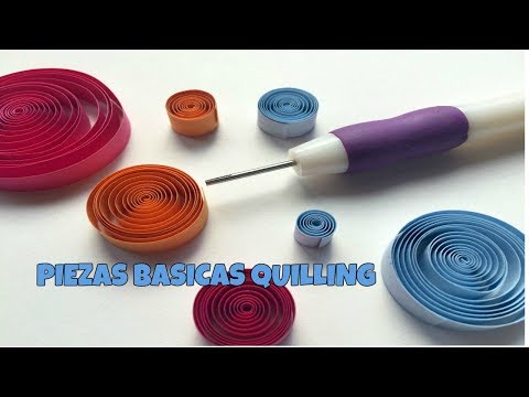 Video: Técnica Quilling - filigrana de papel