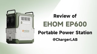 Review Of Ehom Ep600 Portable Power Station