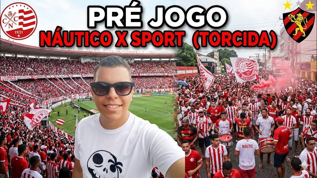 IRL: PRÉ JOGO NÁUTICO X SPORT (18/01/2026)