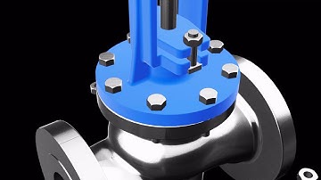 Installation animation of Globe valve
