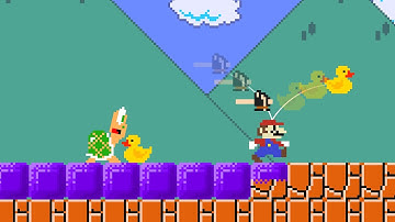 When everything Mario touches turns to Bouncy Rubber