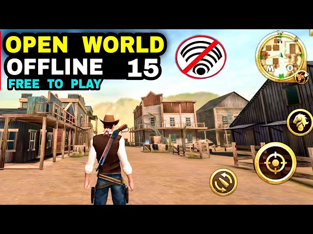 Top 15 Game OFFLINE FREE To Play Game Open World Android iOS 2023 (can  Explore the World) 