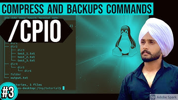 cpio Command In Linux In Hindi | Linux File Backing and Compress | Linux Commands | class #3