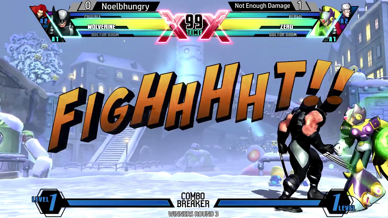 UMvC3 at Combo Breaker 2018 - NoelbHungry vs NotEnoughDamage