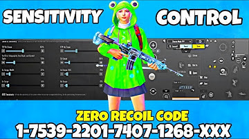 NEW UPDATE 3.5 !! 🔥 BEST SENSITIVITY CODE + CONTROL SETTINGS BGMI /PUBG MOBILE BEST SENSITIVITY 2024