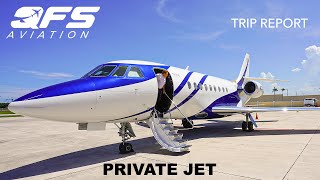 TRIP REPORT | Thrive Aviation - Falcon 2000 - Westhampton Beach (FOK) to Boca Raton (BCT)