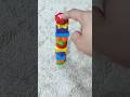 Let's Build a Shapes Tower! #preschool #toddlers #learning #kids #games