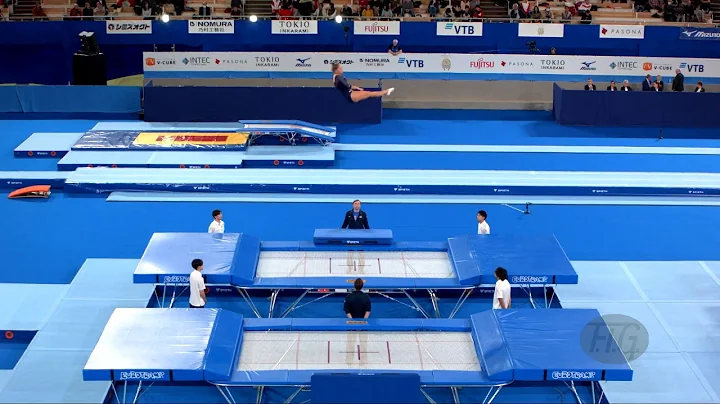 STEVENS Jessica (USA) W - 2019 Trampoline Worlds, ...