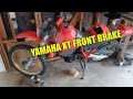 Yamaha XT Brake Caliper Repair